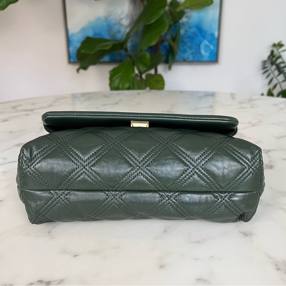 Tory Burch Fleming Soft Convertible Shoulder Crossbody Bag Sycamore Green Gold - Picture 10 of 16